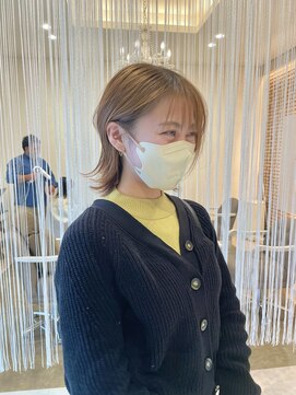 アームス リレーション(Arms Relation) 簡単！外ハネボブ！20代30代40代 　ミディアムボブ ボブアレンジ