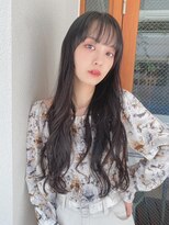 ルービック(Rubik's)&nbsp;ダークカラーくすみカラー艶黒髪韓国風カール