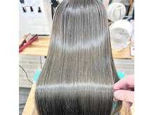 ヘアスペースプルメリア(Hair space Plumeria)の雰囲気（カラー×酸熱トリートメントのしなやかで潤艶のMETEOカラー★）