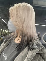 ソル オモテサンドウ 表参道 青山(SOL . OMOTESANDO)&nbsp;ミルクティーベージュダブルカラーケアブリーチインナーカラー