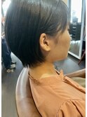 大人可愛い 20代30代40代 ショートボブ 丸みショート