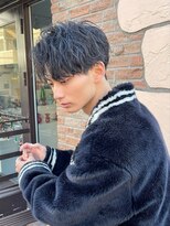 アーリー(Ali'i)&nbsp;ソフトツイストパーマ刈り上げマッシュツーブロックアップバング