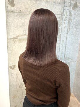 アロ 大阪梅田(alo) 【藤田真由】ブリーチ1回ブラウンカラー《大阪梅田駅》