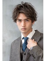 ハバナ 渋谷(HAVANA)&nbsp;束感モテる/ツーブロック/アップバング/無造作パーマ