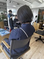 オーシャン(Ocean)&nbsp;［Ocean Hair&Life 水田］☆ひし形シルエットレイヤーボブ☆