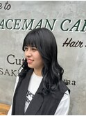 ブルーブラックカラー
