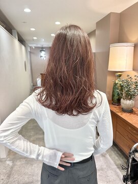 ソピ バイ インビテーション(sopi by invitation) ◎NAKAMURA◎ #37 レイヤー/ミディアム/髪質改善/ピンクベージュ