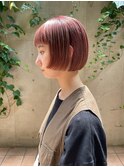前上がりボブ