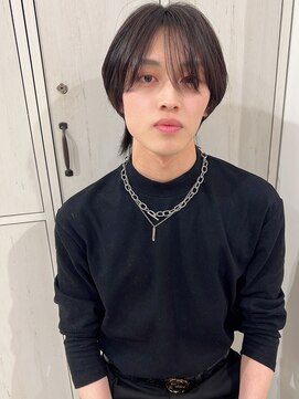 ネイロ 錦糸町(NeiRo) アッシュブラックカルマパーマベリーショートダークアッシュ