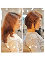 ソイルバイロミー(soil by ROMMY)&nbsp;大人ショート/スタイルチェンジ/小顔カット/髪質改善