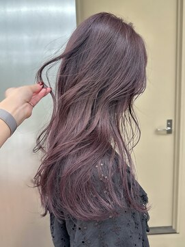 パークレーン アイス イヴェン(park lane ICI yeven) ブリーチなしダブルカラー　ピンクラベンダー　カシス/momoka