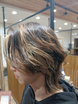 ウルスヘアー(ulus hair) ハイライト ウルフ