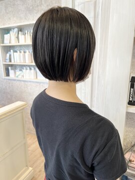 キャアリー(Caary) 福山美容室Caary髪質改善学生学割ボブスタイルミニボブヘア20代