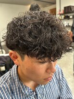 フゥ 宇都宮(FeU)&nbsp;波巻きスパイラルパーマメンズマッシュパーマツイストパーマ