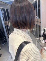 ヘアサロンガリカアオヤマ(hair salon Gallica aoyama)&nbsp;【坂本拓麻】乾かしただけでまとまるコンパクトボブ