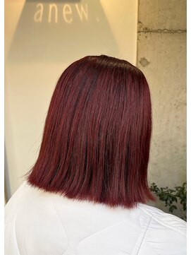 キャンバスアニュー 川崎(canvas anew.) ボブ ボルドーカラー/川崎