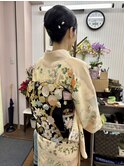 卒業式お母様お着物♪