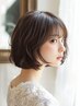 【平日ご新規様☆】カット+頭皮洗浄ナノバブル+トリートメント ￥5500　指名込