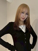 ラヴィズム(LUVISM)&nbsp;◎韓国ヘアー顔周りレイヤーおくれ毛ミディアム前髪万代新潟