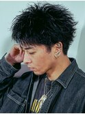 男らしいビターさをツイスパで再現！ルードワイルドショート