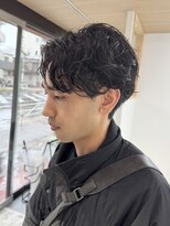 ヌーク 押上店(NooK)&nbsp;メンズパーマ　メンズ　ニュアンス