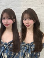 アマトウキョウ 表参道(AMA TOKYO)&nbsp;レイヤーカット 韓国ヘア 顔周りカット高島大登
