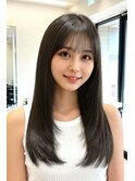 川口　レイヤーカット髪質改善酸性縮毛矯正ハイライト20代30代