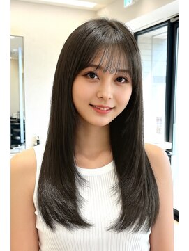 カレント 蕨(THE CURRENT) 川口　レイヤーカット髪質改善酸性縮毛矯正ハイライト20代30代