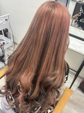 ショールーム(SHOW ROOM) ピンクオレンジ×ローライト