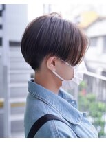 シャロン(SHARON) 【SHARON原宿】ハンサムショート×サンドベージュ