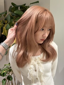 ケリーアン 太田(kelly.un) orange beige/pink beige/ブリーチカラー