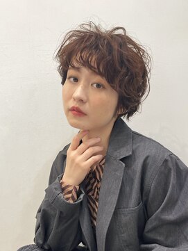 サンルーム(SUN room) ニュアンスパーママッシュショートボブ