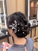 ザザ 高田馬場(ZA/ZA)&nbsp;大人のお呼ばれヘア　まとめ髪