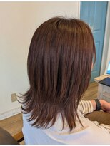 ヘアアトリエ ナイン(hair atelier nine)&nbsp;ヘッドスパ/チェリーレッド/ハイレイヤーウルフ/髪質改善/福島市