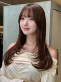似合わせカット×大人ガーリー[ダークアッシュ/韓国]