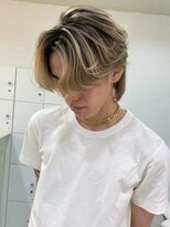 ネハス 名古屋栄店(nehus.)&nbsp;MEN’S HAIR/サーフカール/刈り上げセンターパート/ブリーチ