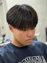 エルマーク 京都駅前(L-MARK)&nbsp;マッシュ/黒髪/ナチュラルマッシュ/メンズ/ツーブロック