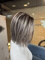 ラフ 難波店(LAFF)&nbsp;根元が暗いので、手ぐしで立体感がでます！＃大阪シャドウルーツ