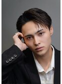 MEN’S HAIR/サーフカール/刈り上げセンターパート