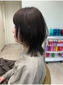 顔周りレイヤー ハッシュカット 茅ヶ崎