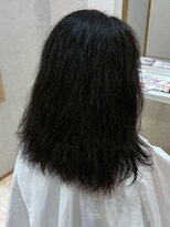 ソイア 春日井店(Soea)&nbsp;30代　くせ毛レベル★★★★★☆高難易度縮毛矯正Before