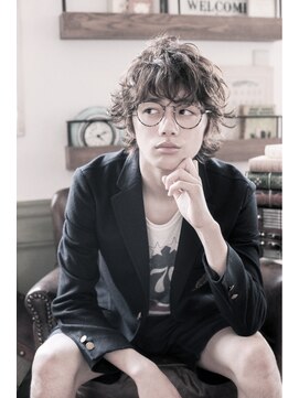 ベル 表参道店(Belle) 『外国人風』×『小顔』メンズヘアくせ毛パーマ×アッシュ表参道