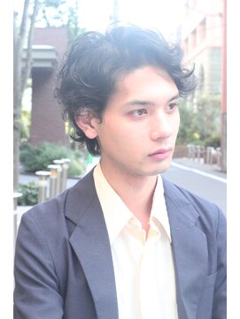 ブークル(boucle) ビジネスビジカジセミグロスパーマスタイル