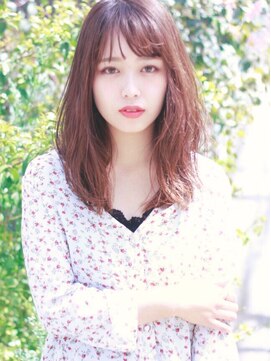 フラワーズビィーオーディー(FLOWERS BOD) シースルー×ゆるウェーブ で休日でも可愛いリラックスヘア☆