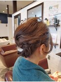 結婚式お呼ばれヘアアレンジ☆彡