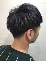 グランルッソ 岡山駅前(GRAN LUSSO)&nbsp;前上がり刈り上げスタイル×ダークラベンダー