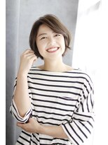 リチュエルアンドモリス プラスエヌ(RITUEL&MORIS+n)&nbsp;20代30代40代　かわいく仕上がる夏待ちショート【守山】