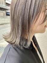 サロンアオ(salon ao) salon ao リアルスタイル  カーキグレージュ