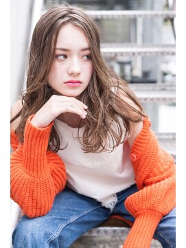 ロロ(ro-ro) 【恵比寿roro】ロングヘア×アッシュベージュ