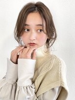 ルピナス(Lupine.)&nbsp;顔周りレイヤー×センターパート×ミディアムヘア